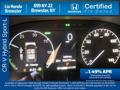 2025 Honda CR-V Hybrid Sport-L
