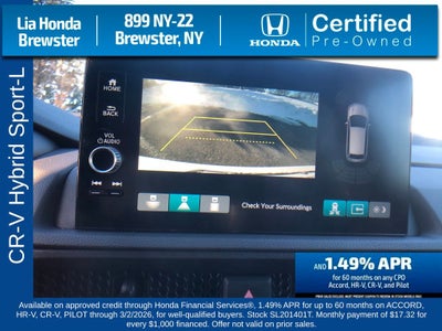2025 Honda CR-V Hybrid Sport-L
