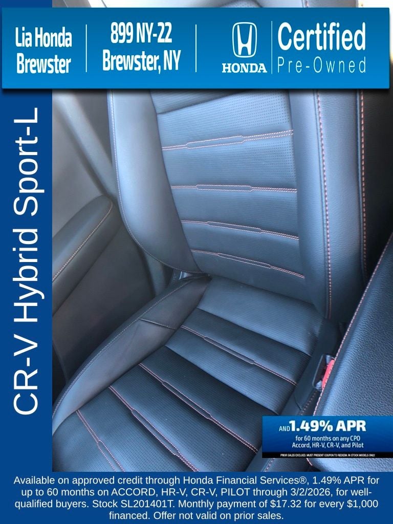 2025 Honda CR-V Hybrid Sport-L