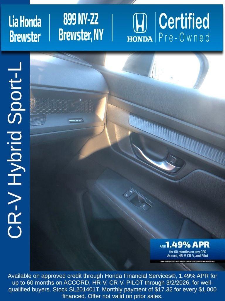 2025 Honda CR-V Hybrid Sport-L