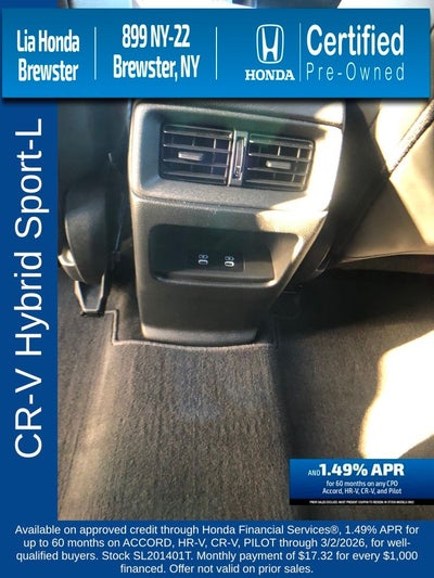 2025 Honda CR-V Hybrid Sport-L