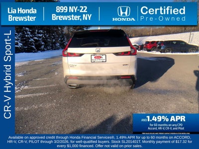 2025 Honda CR-V Hybrid Sport-L