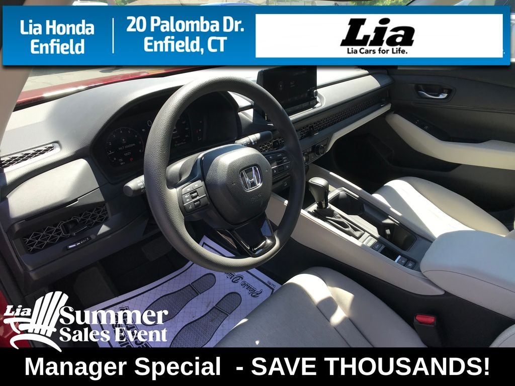 2025 Honda Accord LX