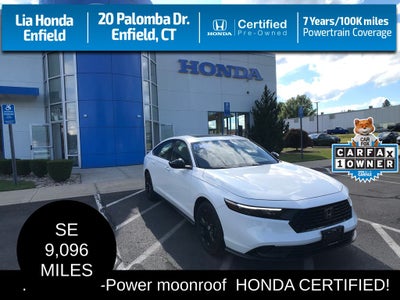 2025 Honda Accord SE