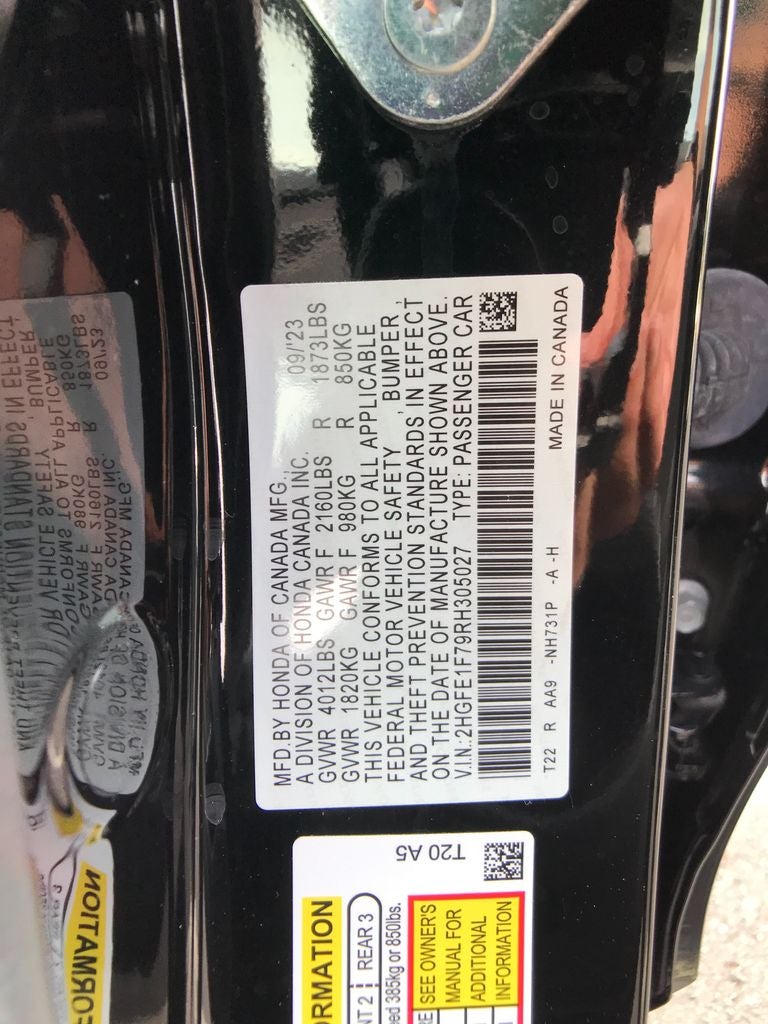 2024 Honda Civic EX