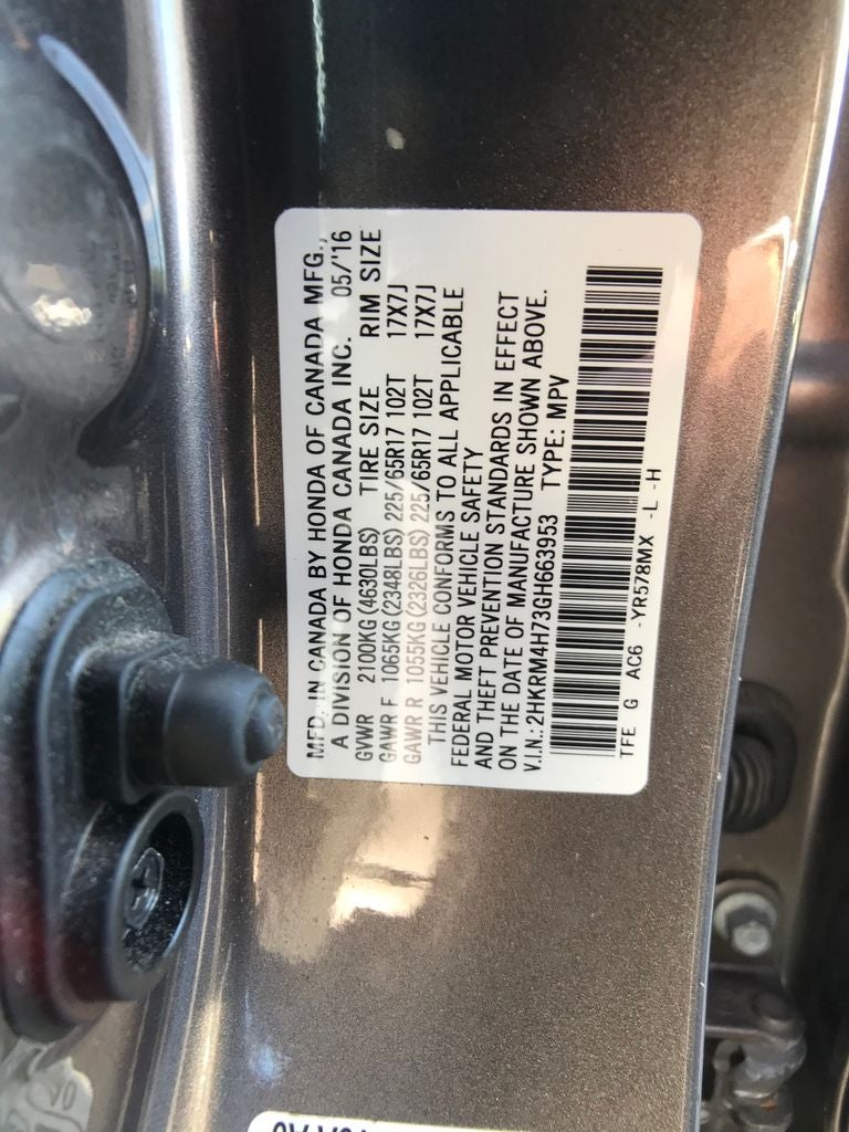 2016 Honda CR-V EX-L