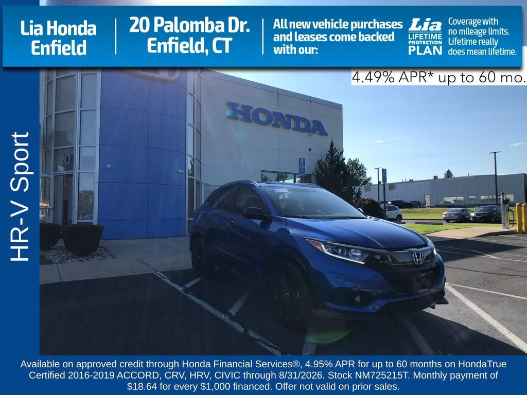 2022 Honda HR-V Sport