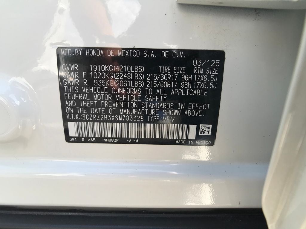 2025 Honda HR-V LX