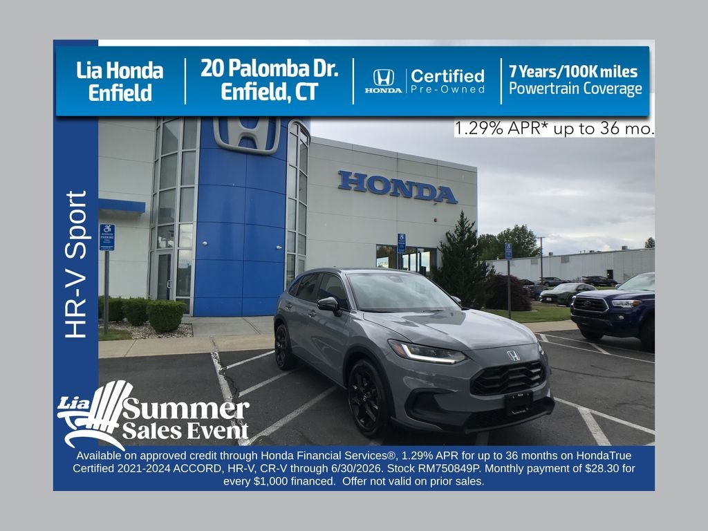 2024 Honda HR-V Sport