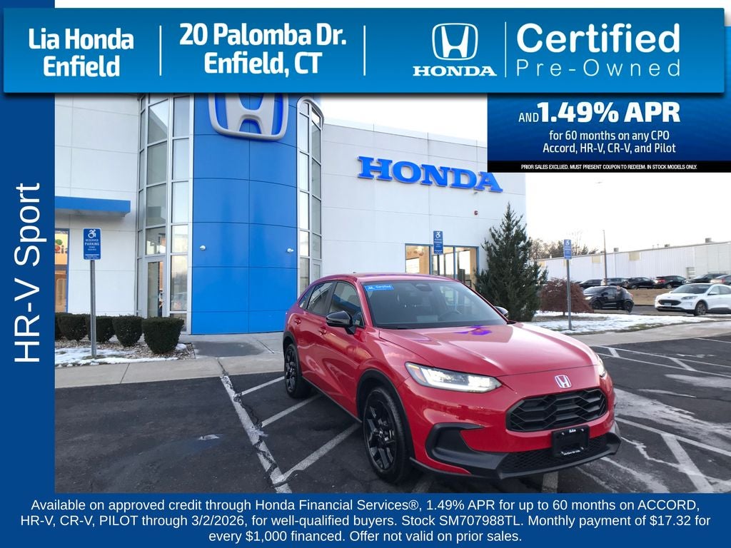 2025 Honda HR-V Sport