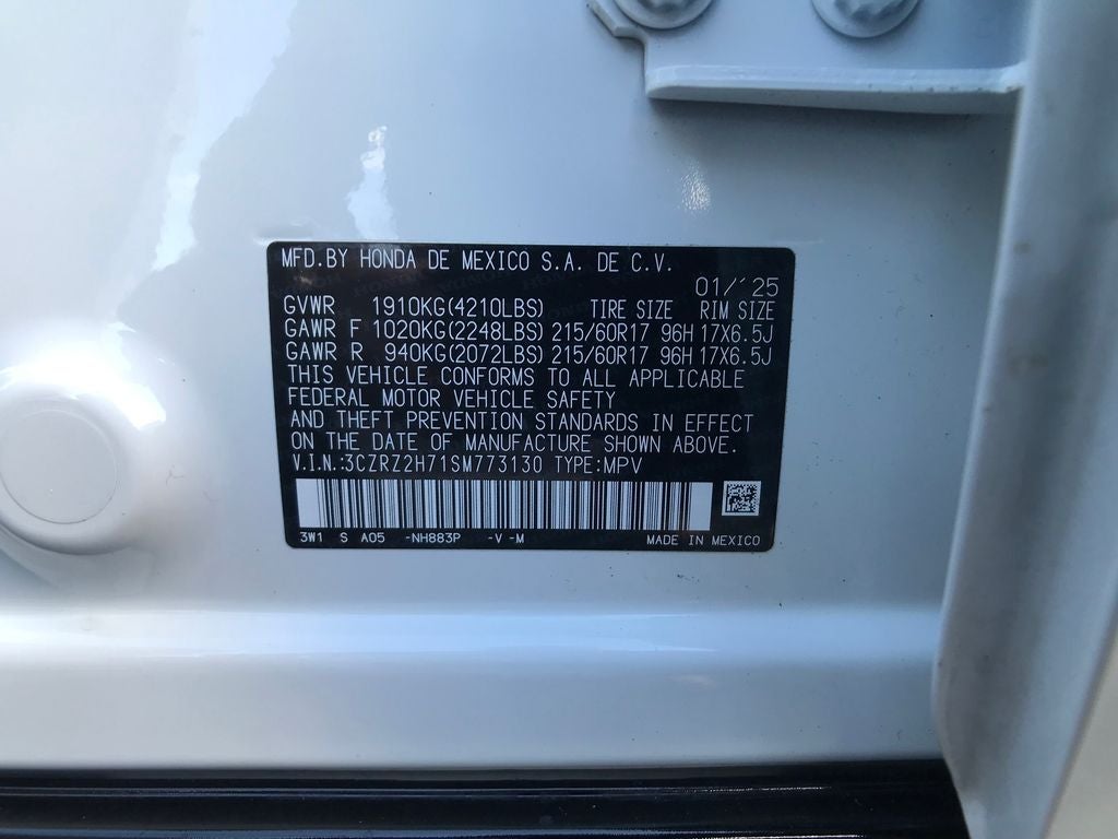 2025 Honda HR-V EX-L