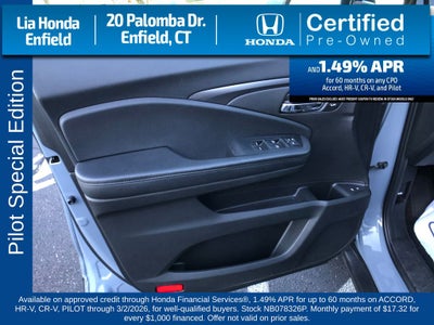 2022 Honda Pilot Special Edition