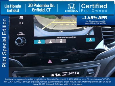 2022 Honda Pilot Special Edition