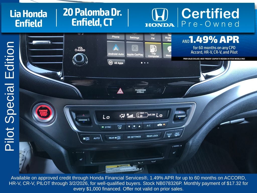 2022 Honda Pilot Special Edition