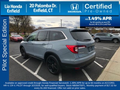 2022 Honda Pilot Special Edition