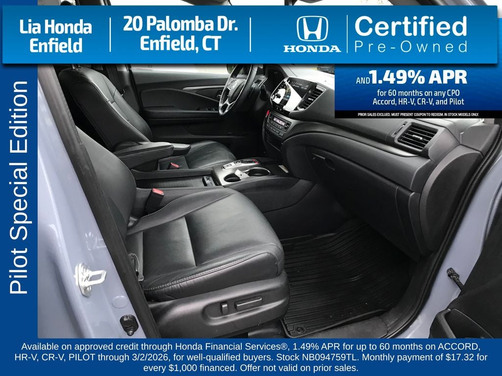 2022 Honda Pilot Special Edition