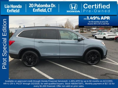2022 Honda Pilot Special Edition