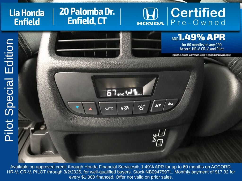 2022 Honda Pilot Special Edition