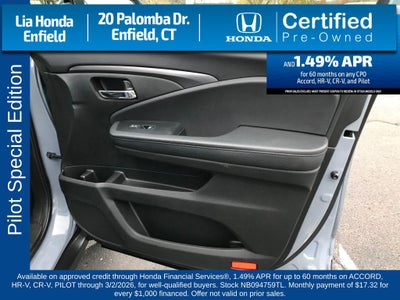 2022 Honda Pilot Special Edition