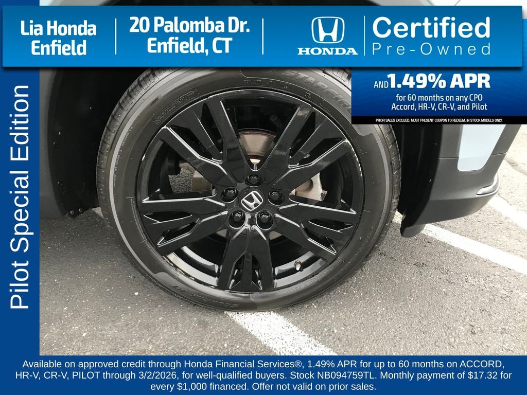 2022 Honda Pilot Special Edition