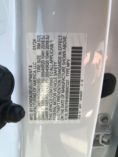 2024 Honda Passport Black Edition