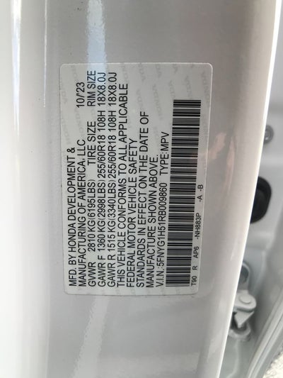 2024 Honda Pilot EX-L 7 Passenger