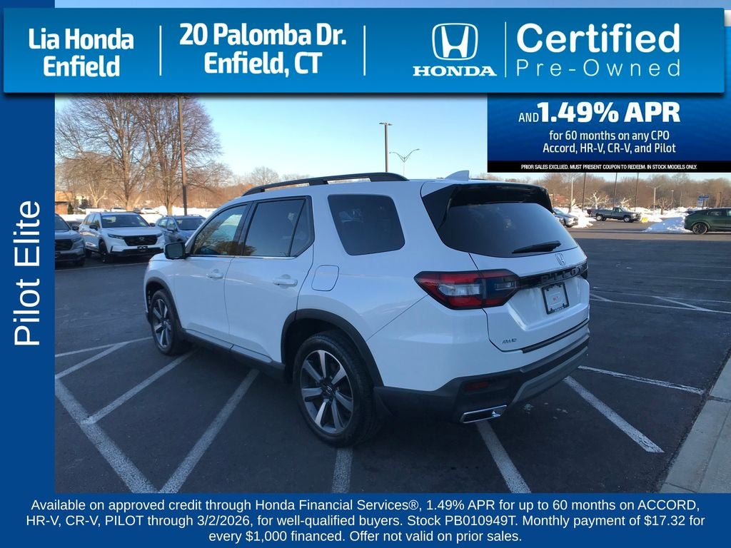 2023 Honda Pilot Elite
