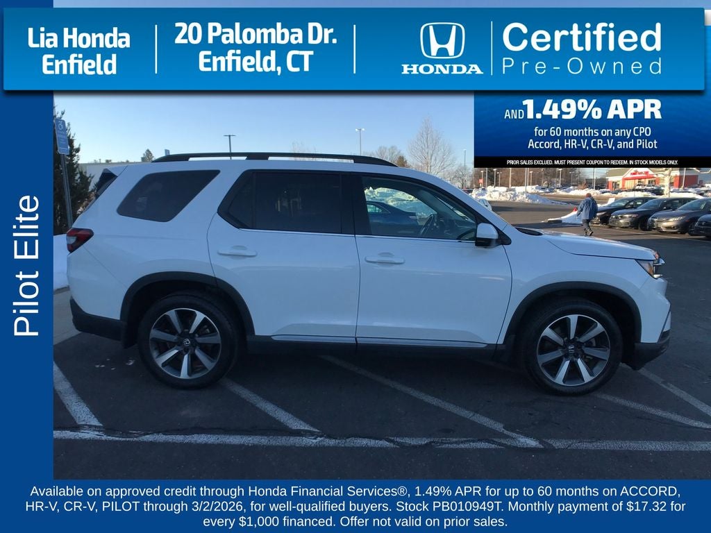 2023 Honda Pilot Elite