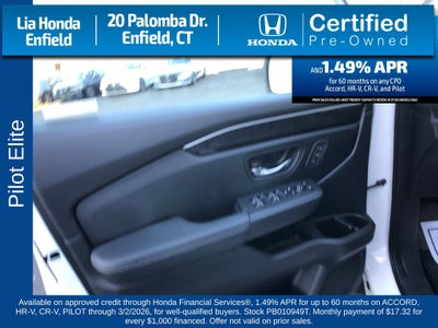 2023 Honda Pilot Elite