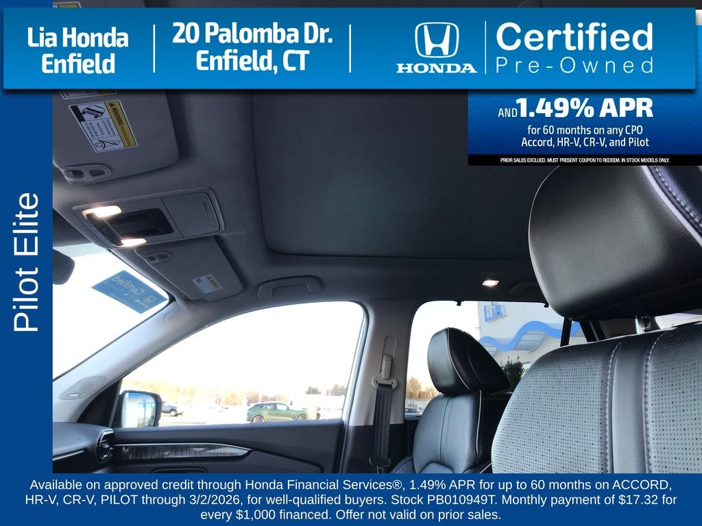 2023 Honda Pilot Elite