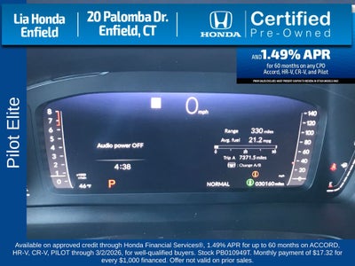 2023 Honda Pilot Elite