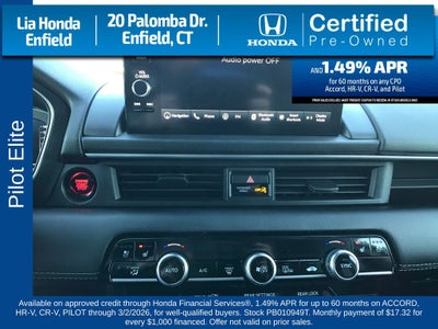 2023 Honda Pilot Elite