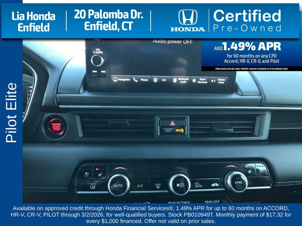 2023 Honda Pilot Elite