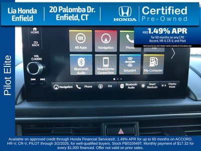 2023 Honda Pilot Elite