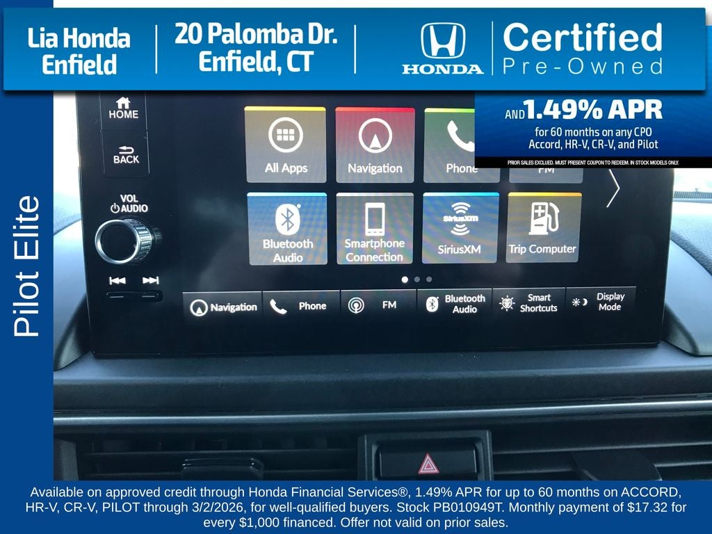 2023 Honda Pilot Elite