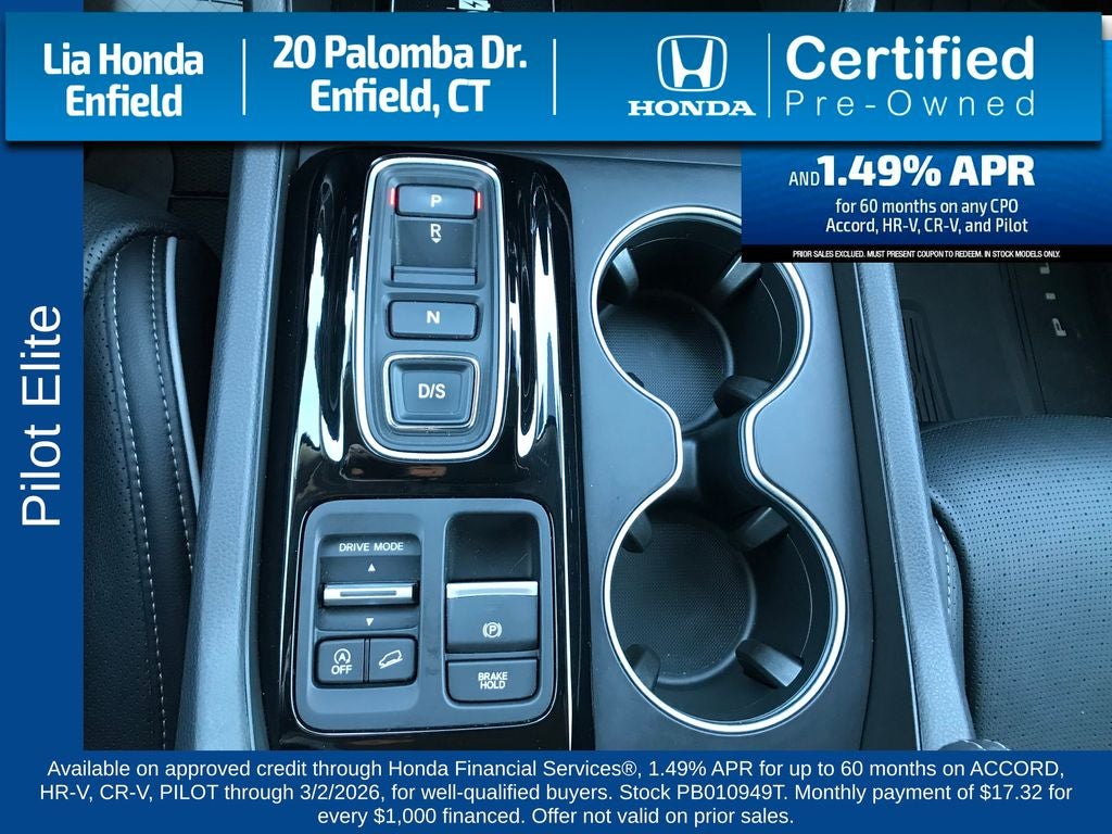 2023 Honda Pilot Elite