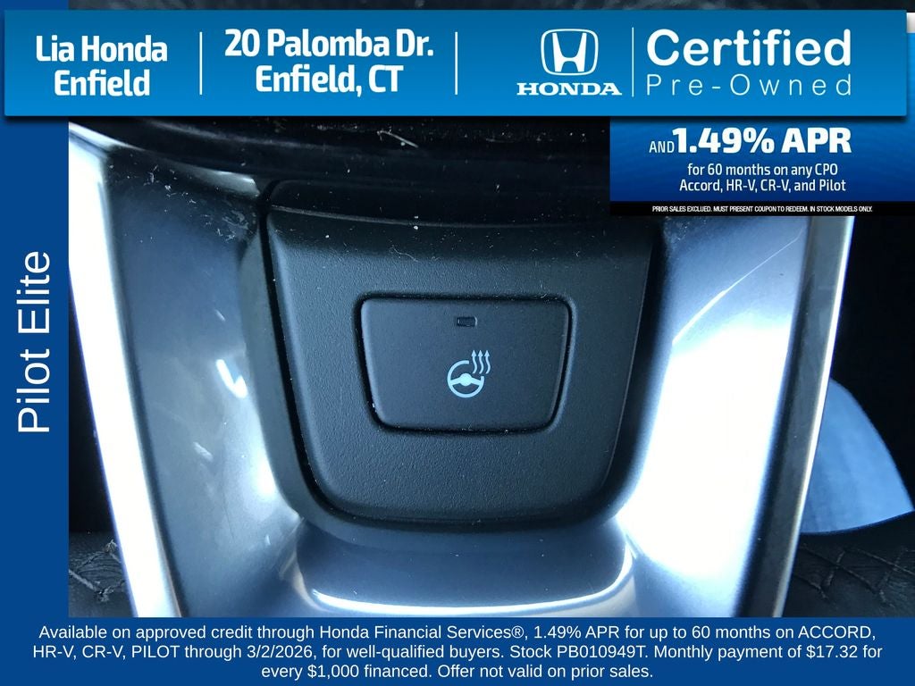 2023 Honda Pilot Elite