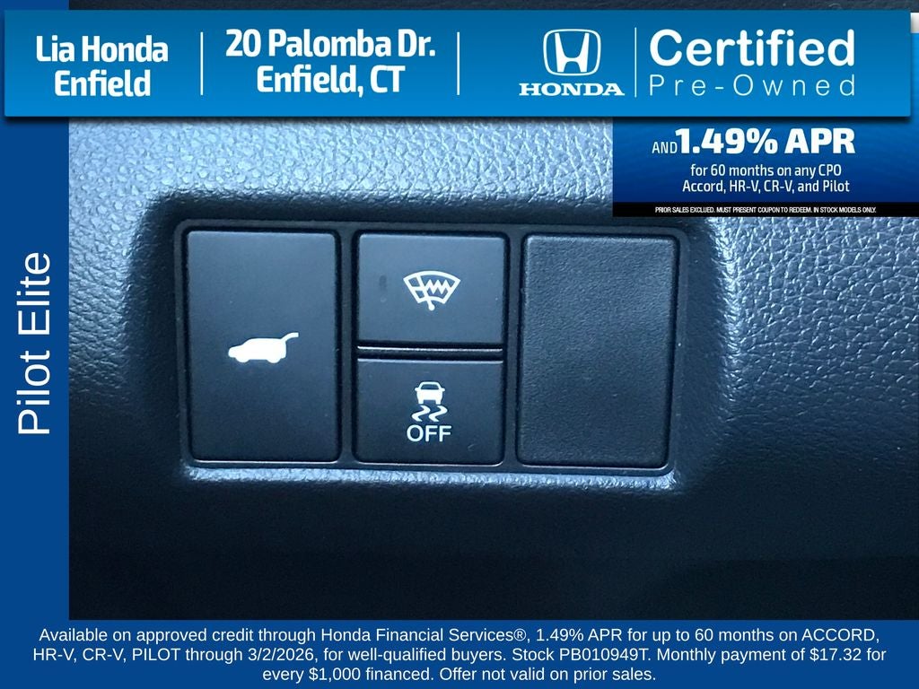 2023 Honda Pilot Elite