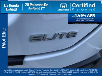 2023 Honda Pilot Elite