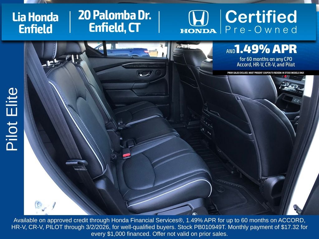 2023 Honda Pilot Elite