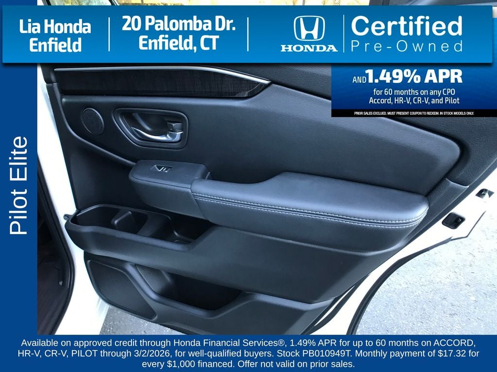 2023 Honda Pilot Elite