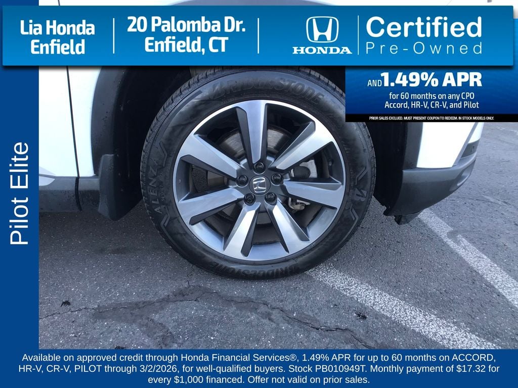 2023 Honda Pilot Elite