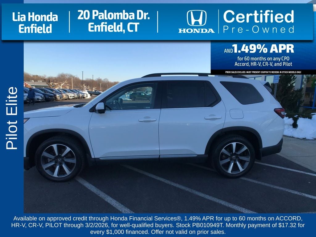 2023 Honda Pilot Elite