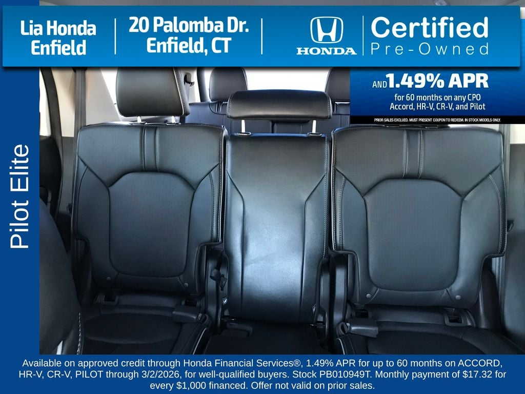 2023 Honda Pilot Elite