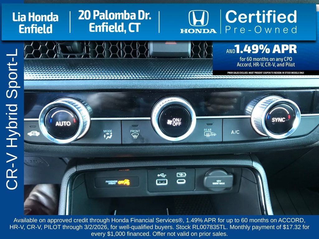 2024 Honda CR-V Hybrid Sport-L