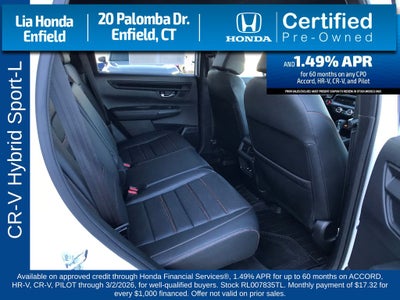 2024 Honda CR-V Hybrid Sport-L