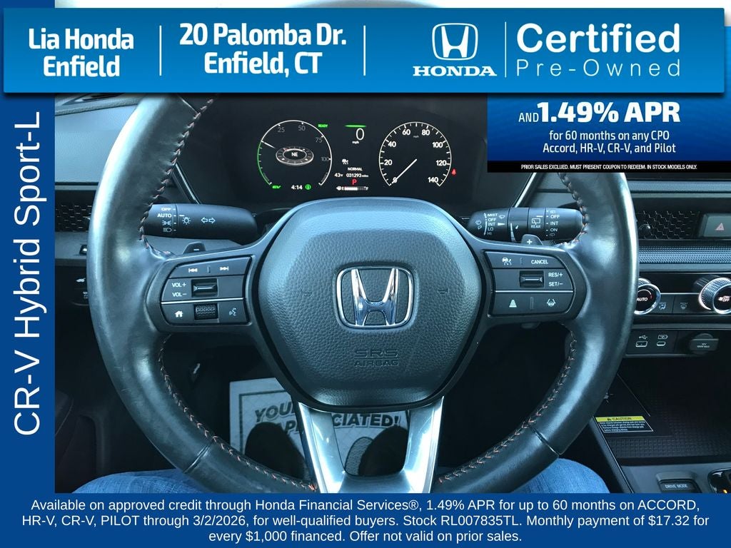 2024 Honda CR-V Hybrid Sport-L