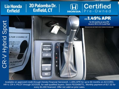 2023 Honda CR-V Hybrid Sport