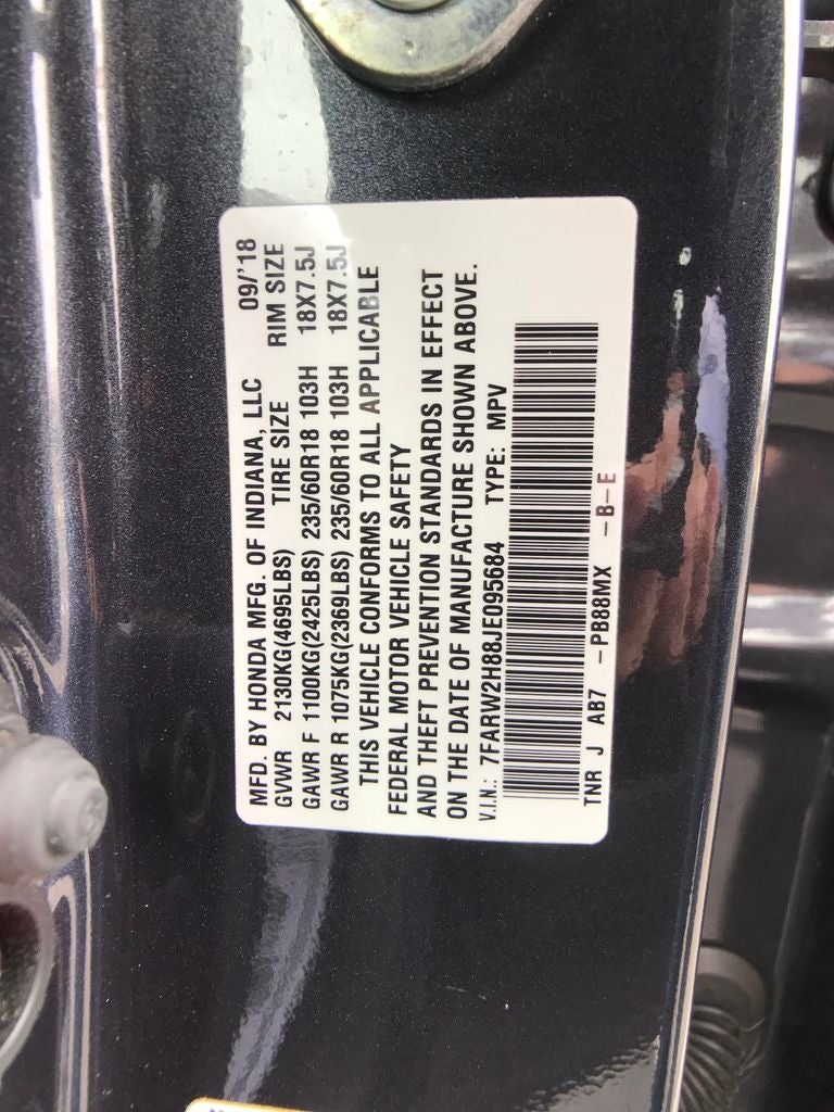 2018 Honda CR-V EX-L