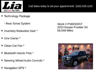 2023 Nissan Frontier SV